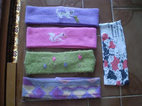 5x pěkná dívčí čelenka, asi na 8-15 let, 134