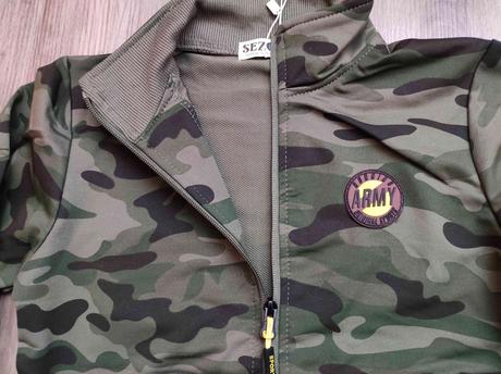 Maskáčová mikina 134,140,146,152,158,164, 134 - 164