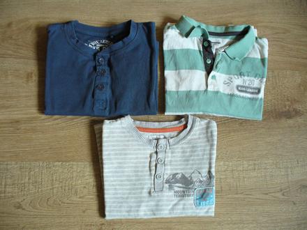3x tričko vel. 110 pepperts, faf, vertbaudet, pepperts,110