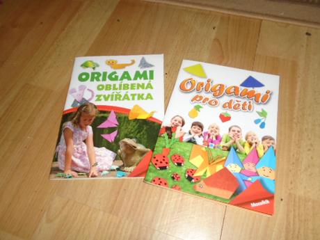 Origami kniha pro děti,