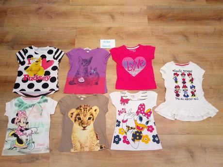 3 x tričko / tunika, vel 98/104, 98