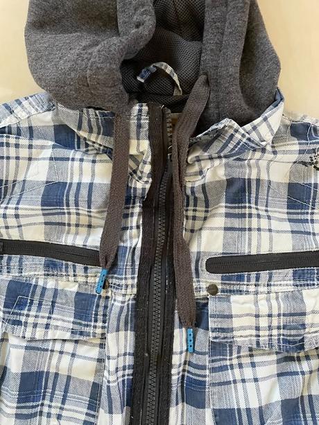 Káro bunda, vel s, brave soul vintage, s