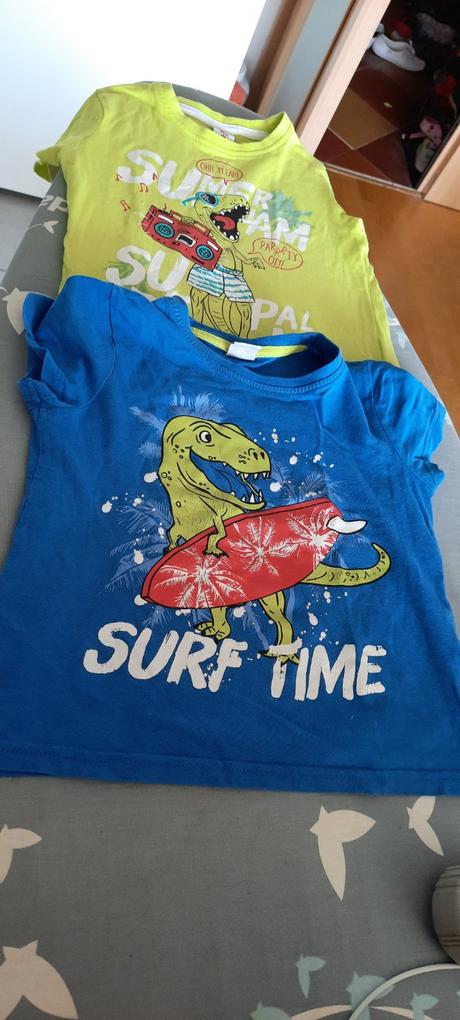 2x chlapecká trička značky kiki koko, vel. 104, kiki&koko,104