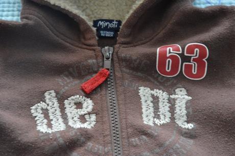 Teplejší mikina, bavlněná bundička, minoti,92