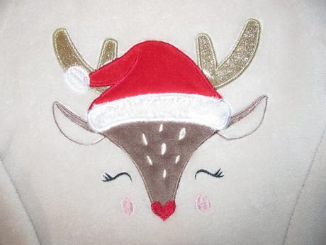 Fleesová mikina s vánočním motivem, primark,122