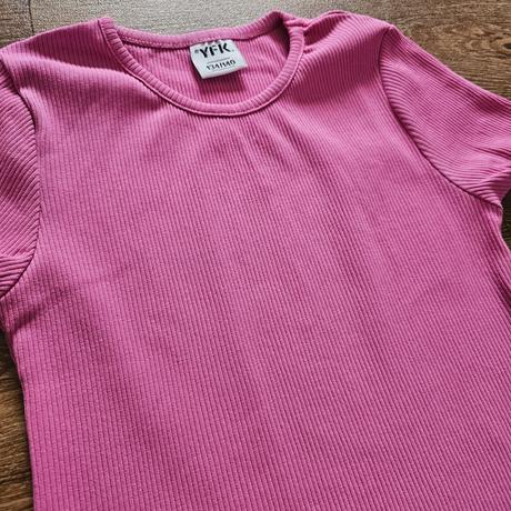 Dívčí žebrované triko y.f.k. vel. 134/140, kik,140