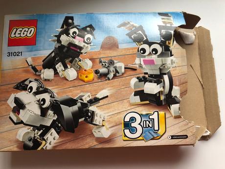 Lego creator 31021 3 v 1 (kočička, pejsek, myšička, 