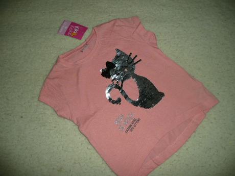 Tričko kočka měnivé flitry vel 92, kiki&koko,92