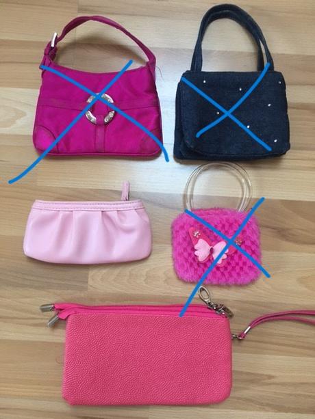 Holčičí kabelky/peněženky,