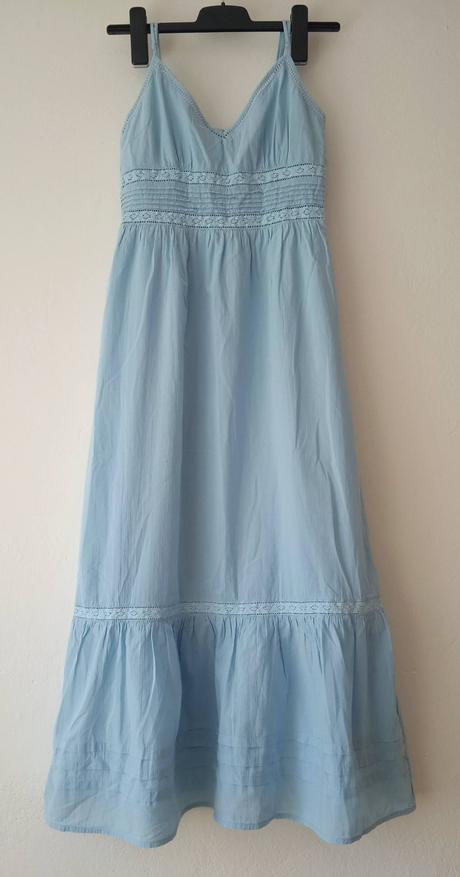 Dámské letní šaty midi h&m 34 xs, h&m,xs