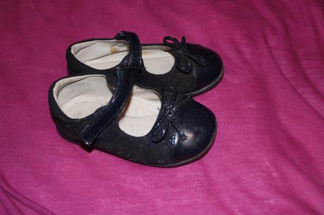 Dívčí baleríny na suchý zip vel. 24, nelli blu,24