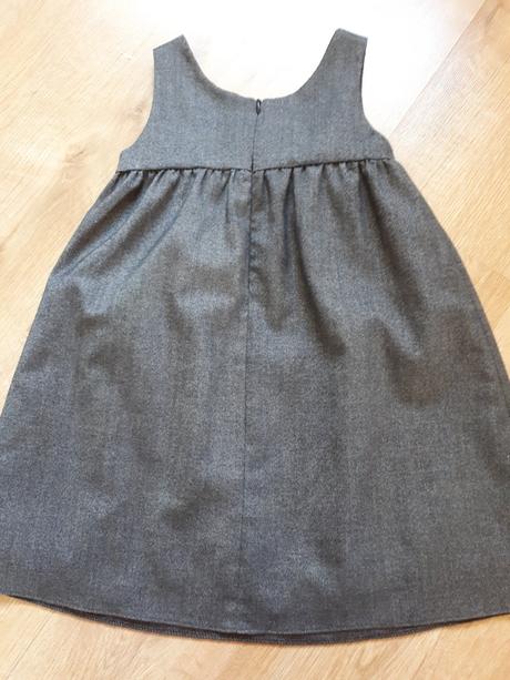 Peckovní jakoby tvídová šatovka, zara,110