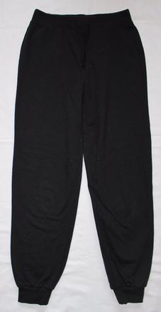 W370. tenké bavlněné tepláky dívčí, 146