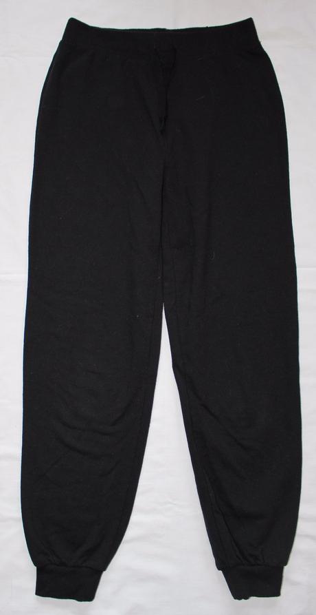 W370. tenké bavlněné tepláky dívčí, 146