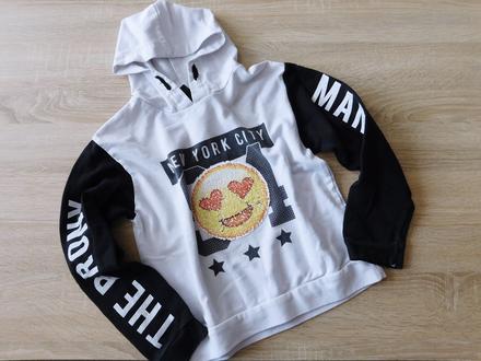 Mikina smille vel.116/122, 122