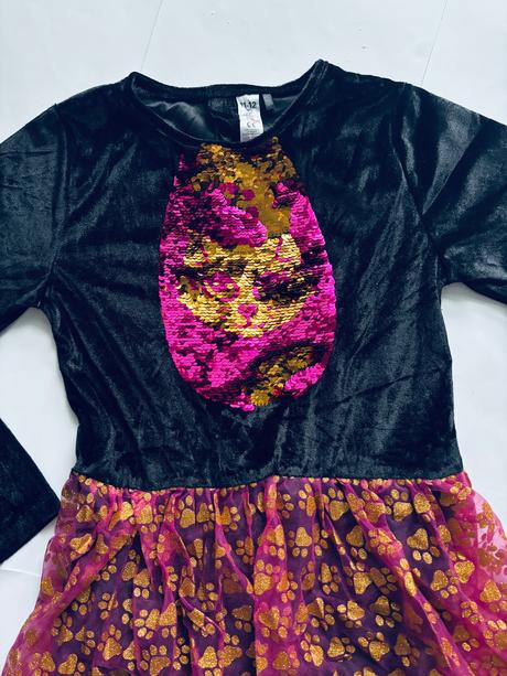 An24/ kostým kočička semišová - v.11/12 let, 