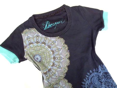 S-m tmavomodré, desigual,s