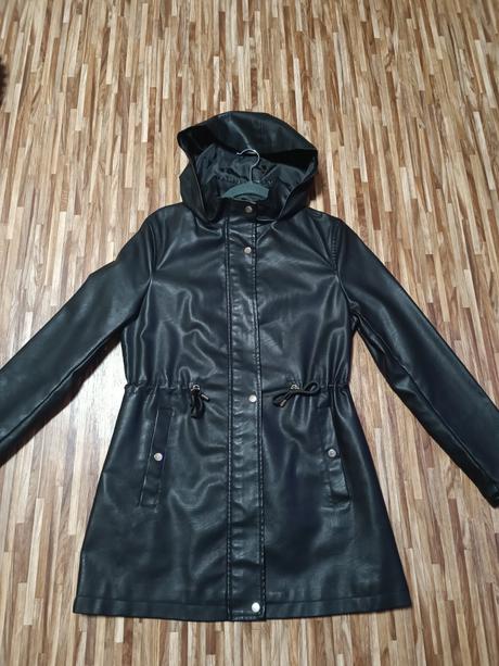 Koženková parka, gate,l