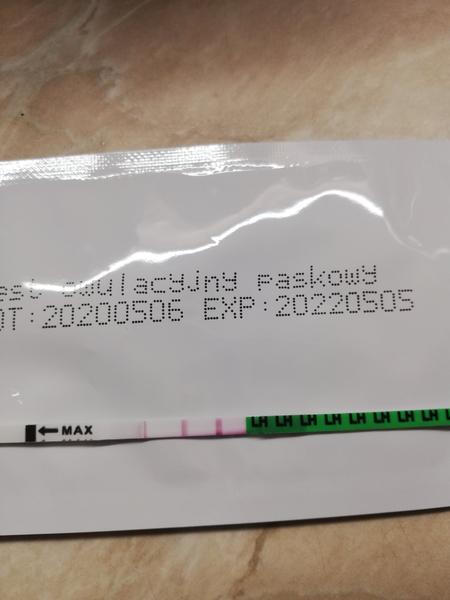 Ovulační test. Je pozitivní?