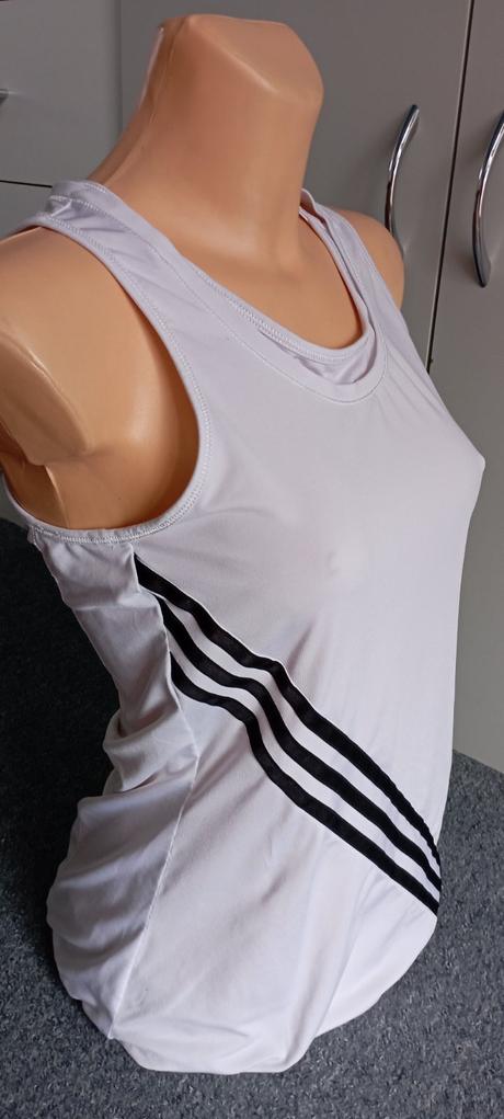 Bílo černé tílko zn."adidas" vel."40", adidas,40
