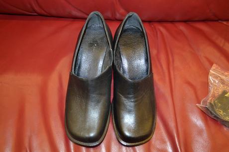 Kožené boty nové, 38