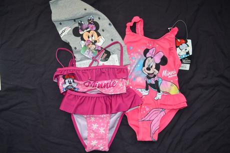 2x plavky v.104,šátek, disney,104