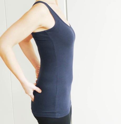 Laura scott top dlouhy modry vel.32, 32