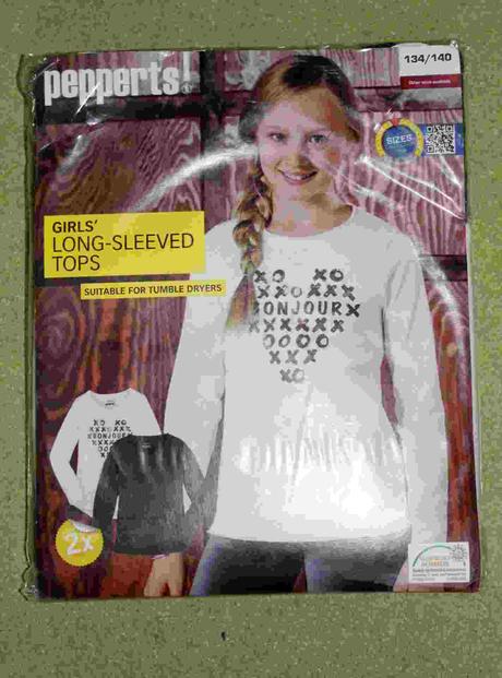 2 nová dívčí trika, vel. 134/140, lupilu,134