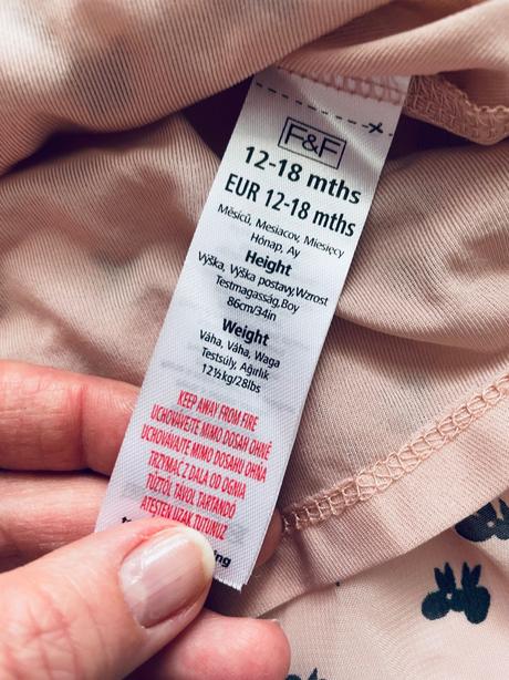 Halenka sváteční šifonova  - v.12/18 měs., f&f,86