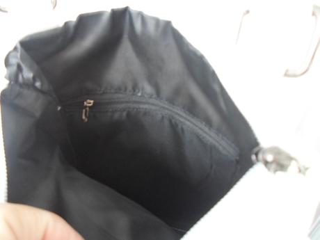 Bílá krémová kabelka cross body, 