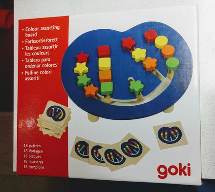 Dřevěný hlavolam goki,