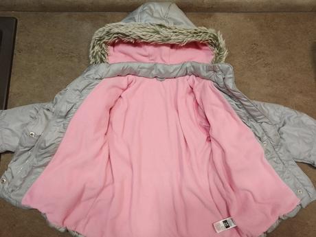 Roztomilý kabátek s mašlí a knoflíčky, v. 98, st. bernard,98