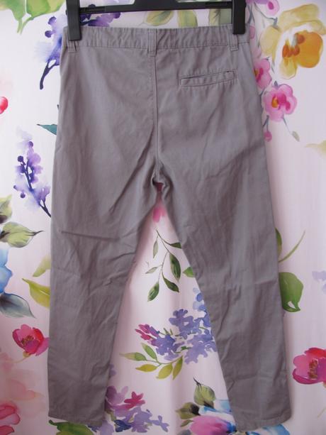 Chlapecké šedé džínové kalhoty, 158