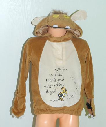 Karnevalový kostým maska sametový gruffalo 3-5 let, 