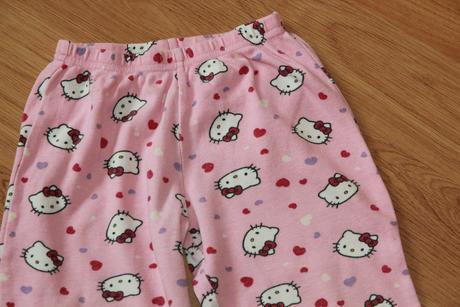 Pyžámkové kalhoty hello kitty, růžové vel. 92, 92