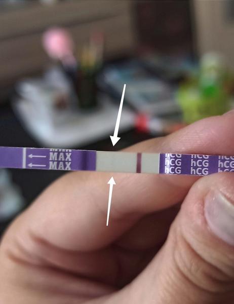 Je test pozitivní, nebo jde o optický klam?