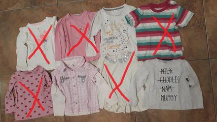 Trička, vel. 92, 92