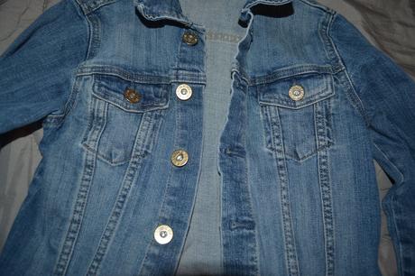 Riflová bunda denim v.122/128, denim,128