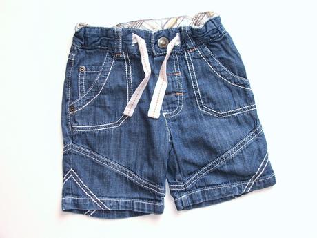 K410 riflové chlapecké kraťasy vel. 80, miniclub,80