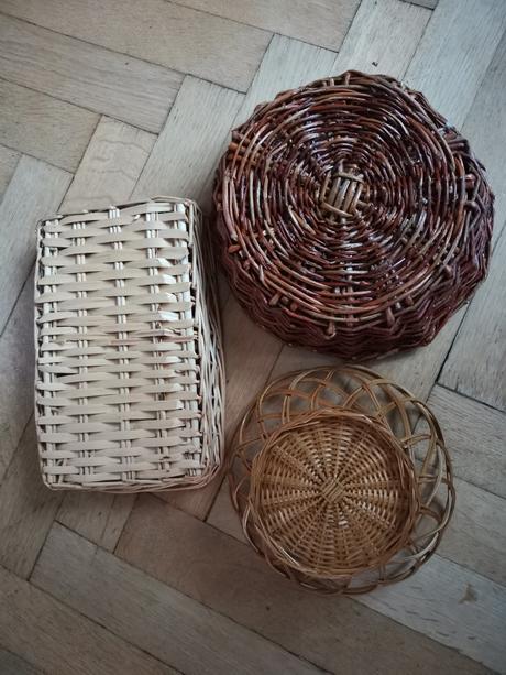 Proutěná ošatka miska zdarma, 