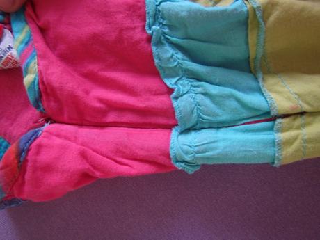 Letní šaty točivé, barevné, dúhové, girl2girl,98, girl2girl,98