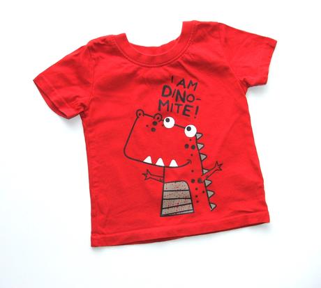 J508 červené chlapecké triko vel. 80, primark,80