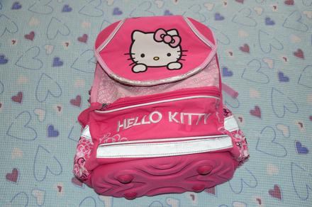 Anatomický školní batoh, taška hello kitty, 