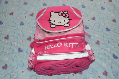 Anatomický školní batoh, taška hello kitty, 