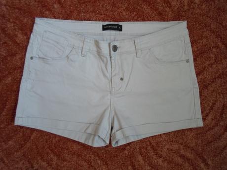 Šedé kraťasy kraťásky šortky, terranova,42