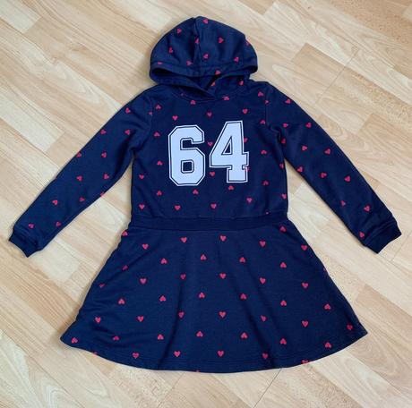 Mikinové šaty h&m vel. 122/128, h&m,122