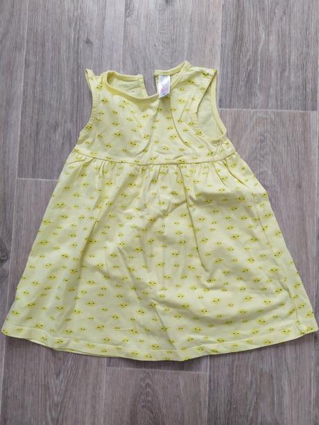 Žluté letní šatky, c&a,92