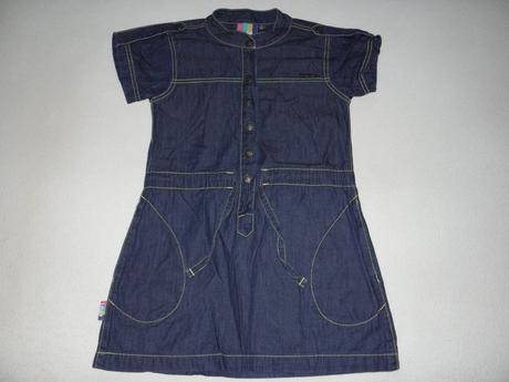 Riflové / džínové šaty zn. loap vel.134/140, loap,134