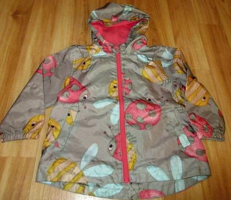 Větrová bunda s ptáčky, next,98