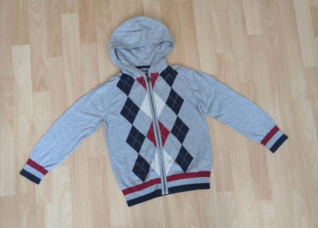 Svetr & klokanka s kapucí h&m vel. 122/128, h&m,122
